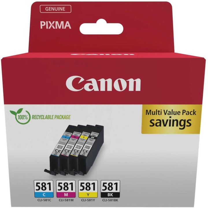 Canon 2103C006 cartucho de tinta 4 peça(s) Original Preto, Ciano…
