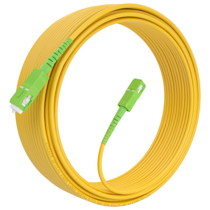 AISENS G657A2 3.0 9/125 SMF Simplex CPR DCA LSZH Fiber Optic Patch…