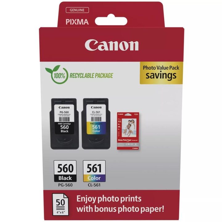 Canon 3713C008 cartucho de tinta 2 pieza(s) Original Negro, Cian…