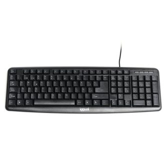 iggual Standard USB Keyboard CK-BASIC-105T Black