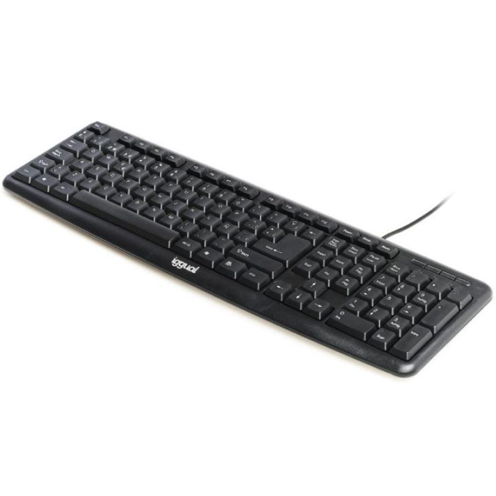 iggual Teclado USB padrão CK-BASIC-105T preto