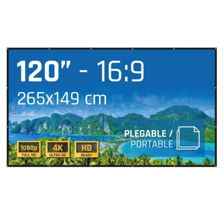 Iggual Pantalla plegable ECO-COST 120" 16:9 (IGG318126)