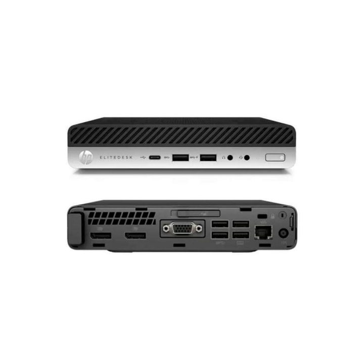 Computador recondicionado mini HP elitedesk 400 g3-i5-7TH-8GB-256GB…