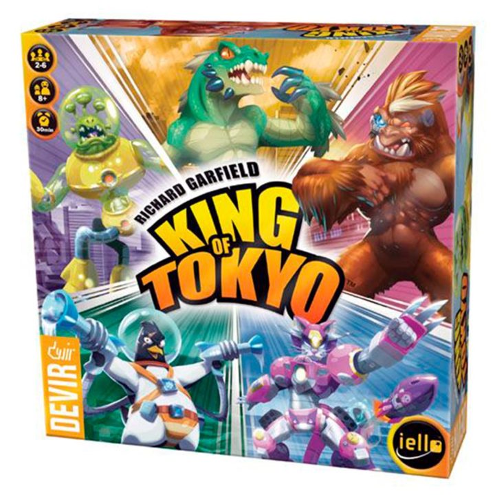 Jogo de tabuleiro Devir King of Tokyo PEGI 8 (BGHKOT)