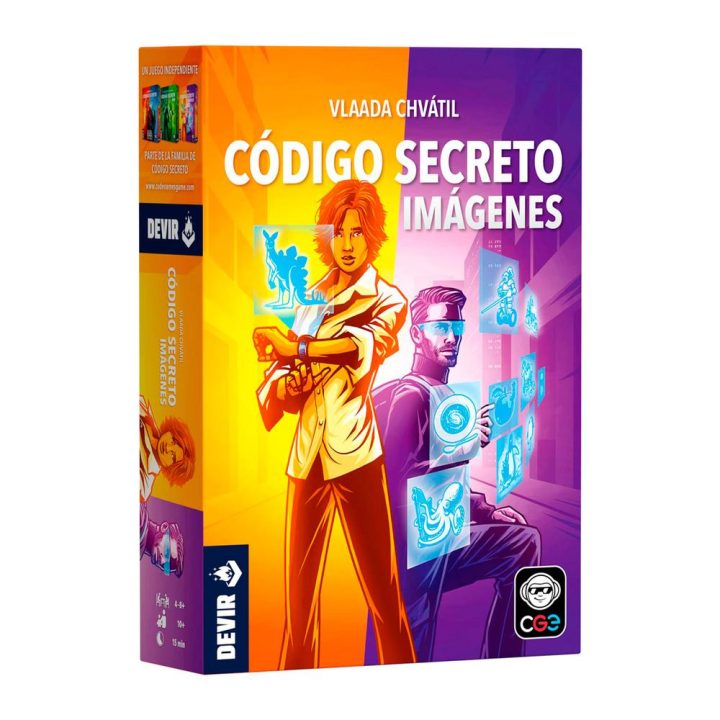 Jogo de tabuleiro Devir Código Secreto Imagens PEGI 10 (BGCOSEIM)