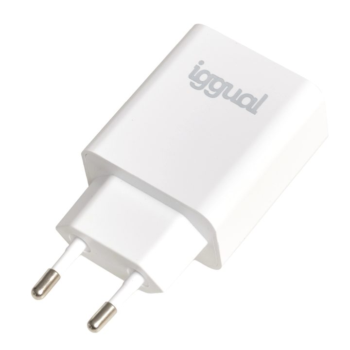 iggual Cargador rápido USB PD tipo C 20W