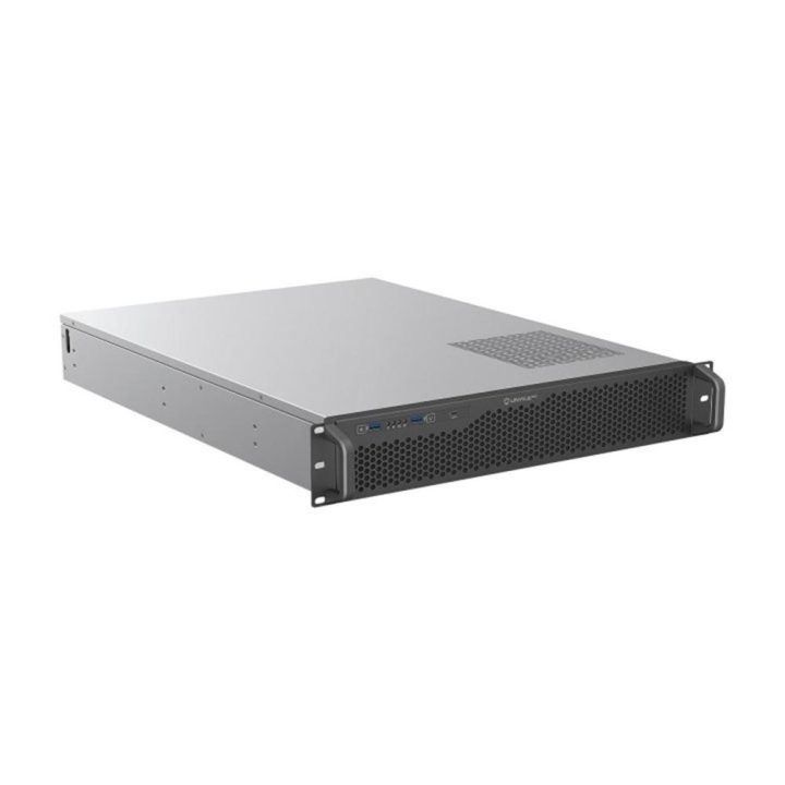 UNYKAch UK2130 Rack Shelf, Silver, Black