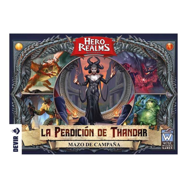 Devir Jogo de tabuleiro Hero Realms: A Perdição de Thandar