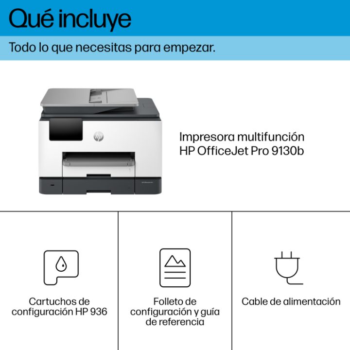 HP OfficeJet Pro 9130b Sem Fios Multifunções a Cor, Impressora…
