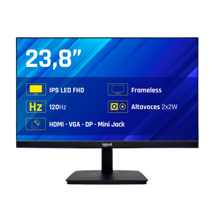 Monitor iggual ML24SPC 24" Full HD 120 Hz IPS