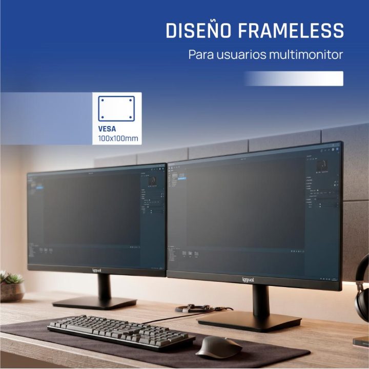 Monitor iggual ML24SPC 24" Full HD 120 Hz IPS