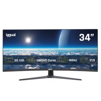 iggual IGG319543 34" UWQHD 165 Hz VA curvo