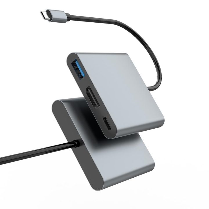 CoolBox MINIDOCK C31 ALUMINIO USB-C A HDMI 4K/USB-A/USB-C 3.2 GEN1…