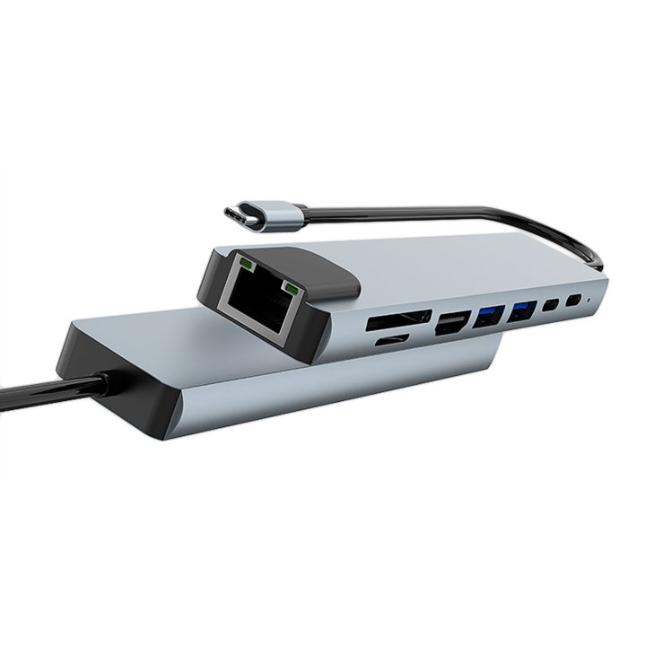 CoolBox MINIDOCK C81 ALUMINIO USB-C A HDMI 4K/2xUSB-A/PD…