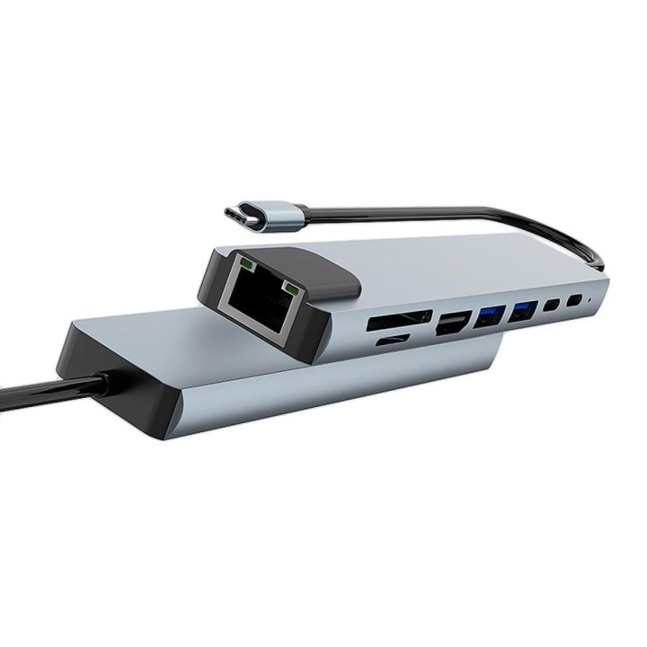 CoolBox MINIDOCK C81 ALUMINIO USB-C A HDMI 4K/2xUSB-A/PD…