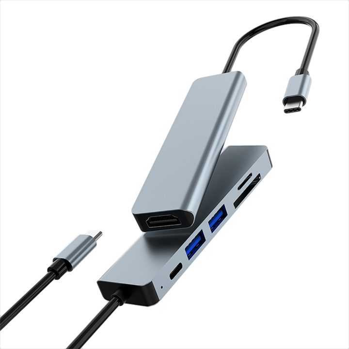 CoolBox MINIDOCK C61 ALUMINIO USB-C A HDMI 4K/2xUSB-A/USB-C…