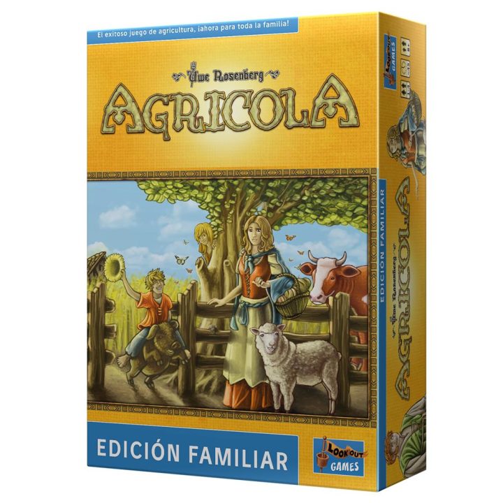 Asmodee Jogo de mesa Agricola edição familiar PEGI 8 (LKGAGF01ES)