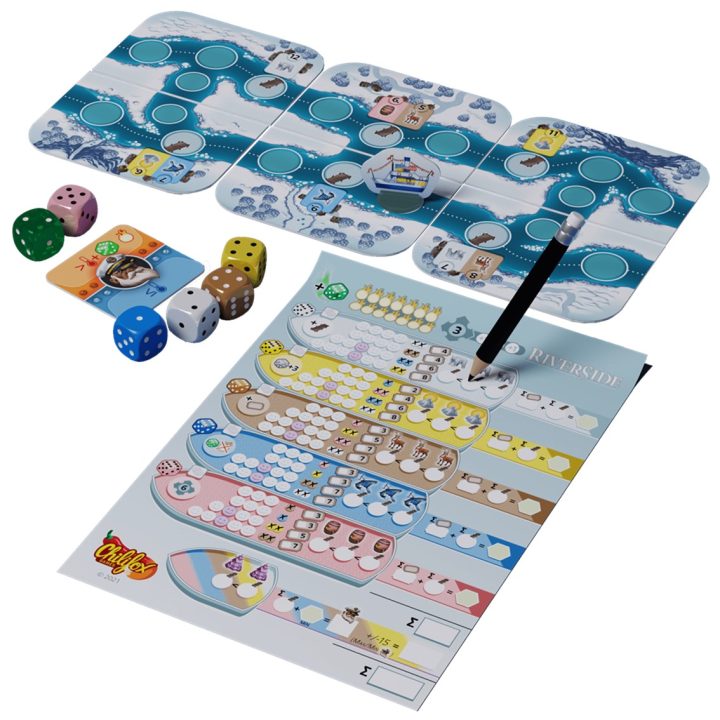 Asmodee Jogo de tabuleiro Riverside PEGI 10 (CFRIV01ES)