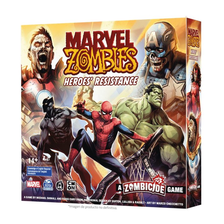 Asmodee Jogo de tabuleiro Marvel Zombies Heroes Resistance idade…