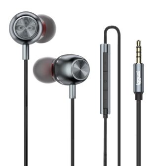 iggual Auriculares intra-auriculares com microfone e cabo
