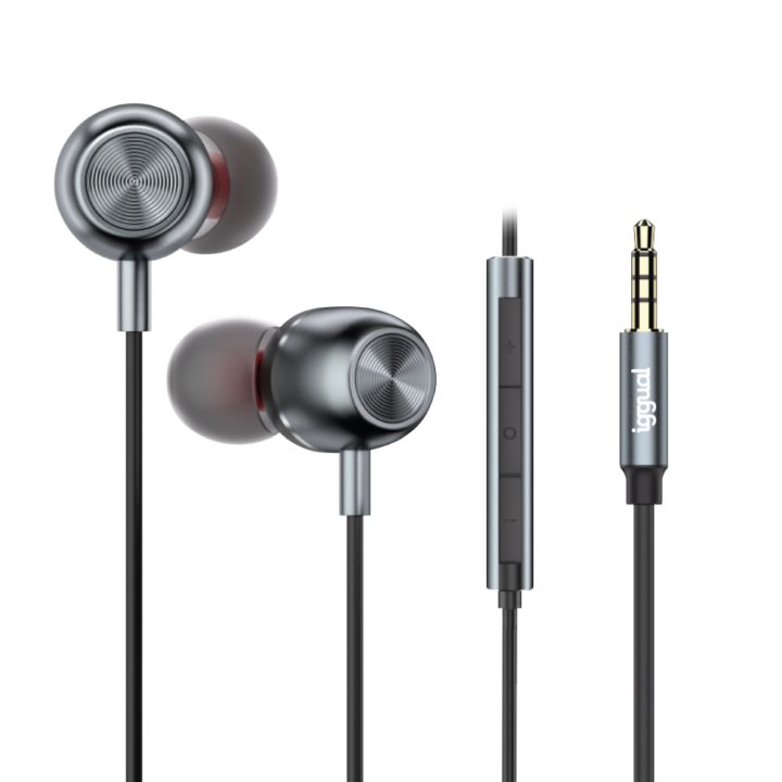 iggual Auriculares intra-auriculares com microfone e cabo