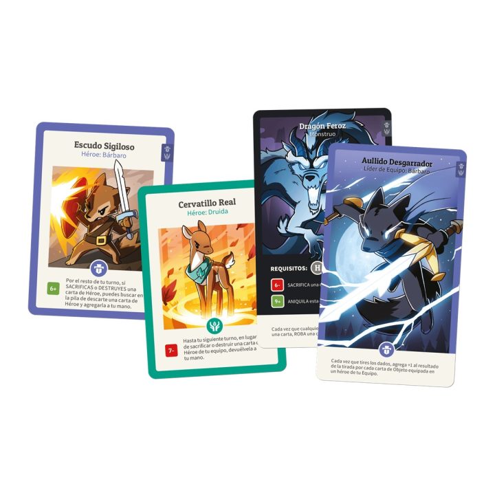 Asmodee Jogo de tabuleiro Here to Slay expansão Bárbaros e Druidas…