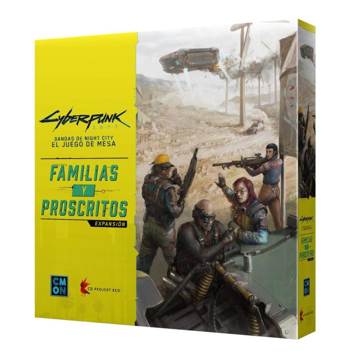 Asmodee Jogo de tabuleiro Cyberpunk 2077: Famílias e Proscritos idade…