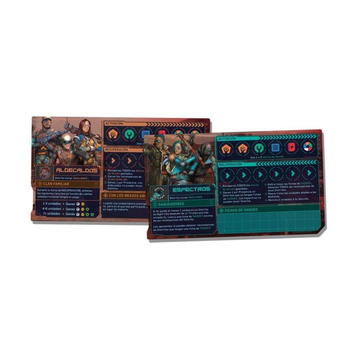 Asmodee Jogo de tabuleiro Cyberpunk 2077: Famílias e Proscritos idade…