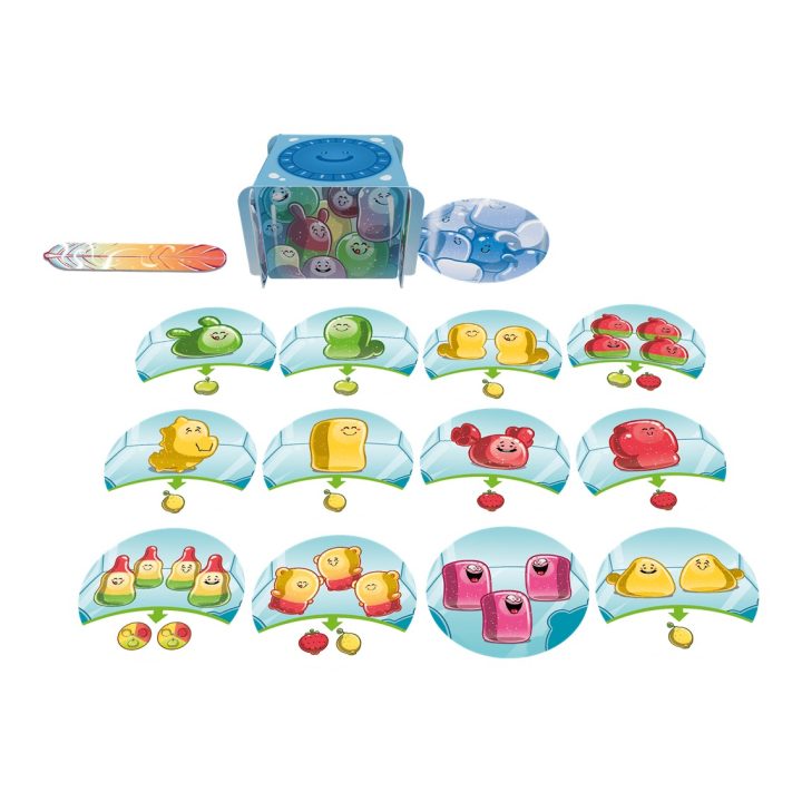 Asmodee Gummiland Board Game Recommended Age 6 Years (BO06151ES)