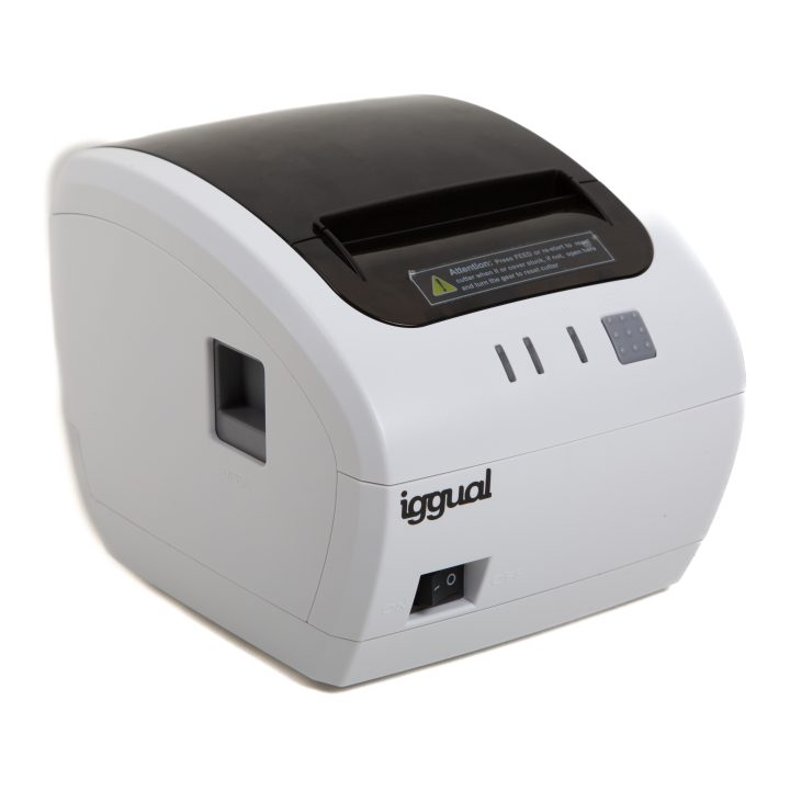 iggual TP EASY 80W Thermal Printer USB+RJ11 White