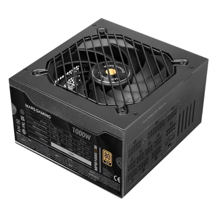 Mars Gaming MPB1000SIM unidade de fonte de alimentação 1000 W 24-pin…