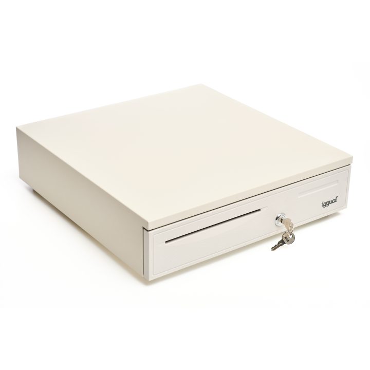 iggual IRON-50W Cash Drawer 42cm 5+8 White
