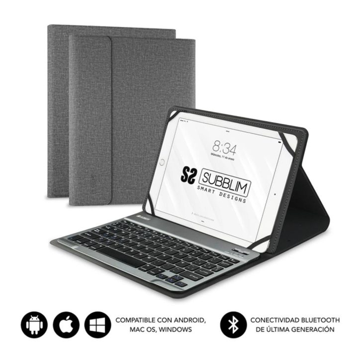 Capa para tablet Subblim keytab pro para tablet 10,1 polegadas…