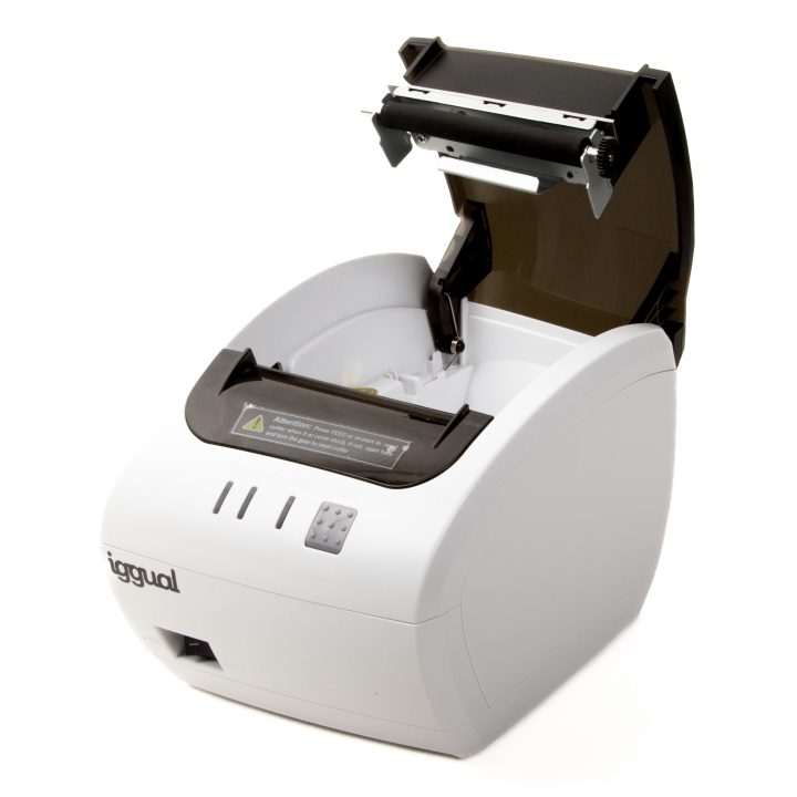 iggual Impressora térmica TP EASY 80W USB+RJ11 branca