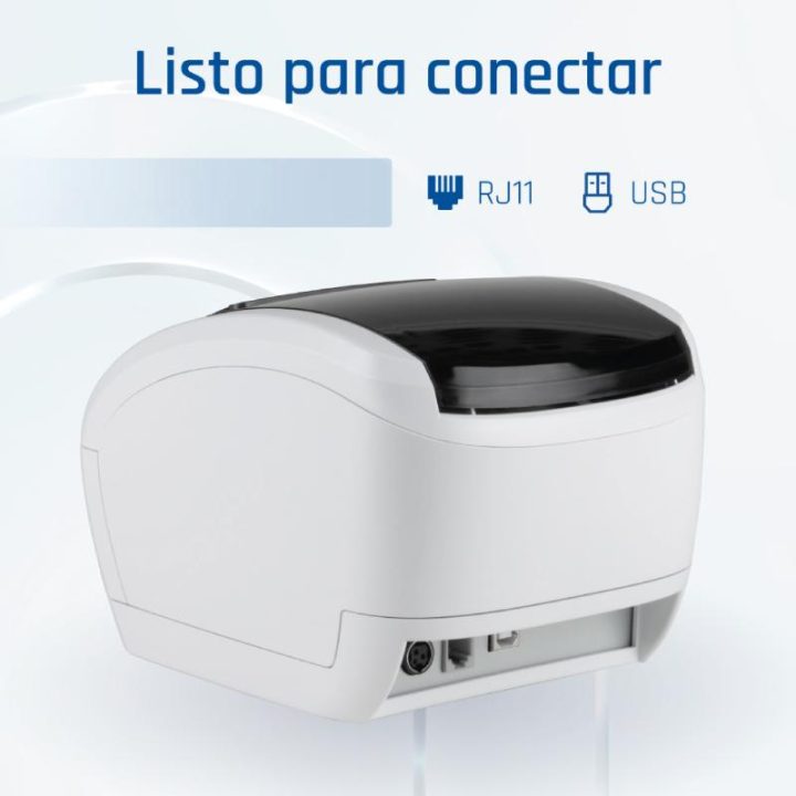 iggual TP EASY 80W Thermal Printer USB+RJ11 White