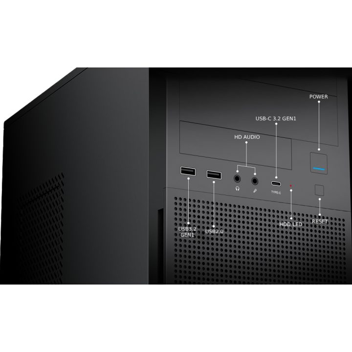 CoolBox ATX CASE A780 USB-C 3.2 GEN1 FTE.500W BASIC500