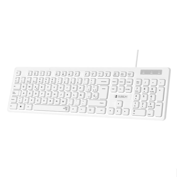 Subblim subkbc-0SSK51 Wired USB Full-Size Keyboard (100%)