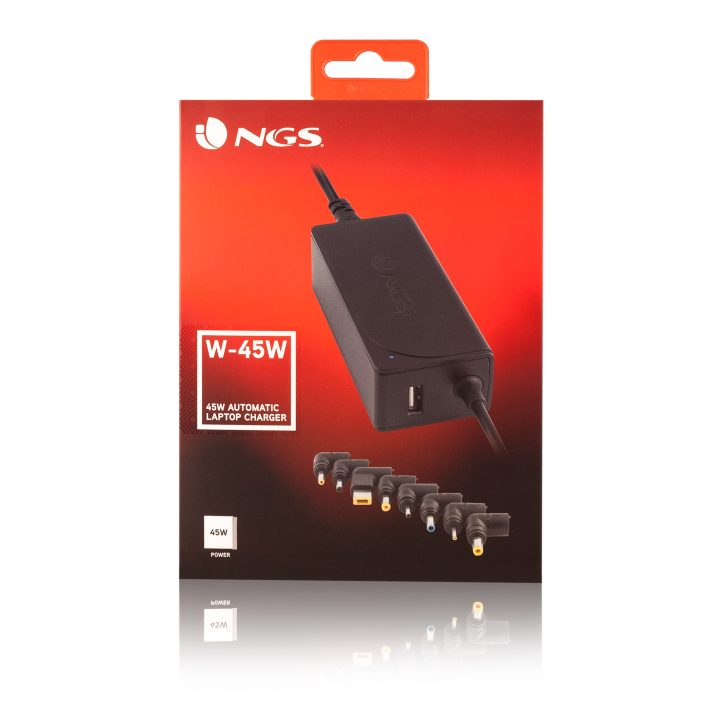 NGS W-45W adaptador e inversor de corrente Interior Preto