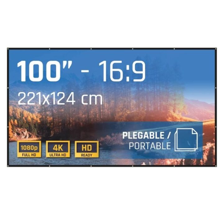 Iggual Pantalla plegable ECO-COST 100" 16:9 (IGG318133)