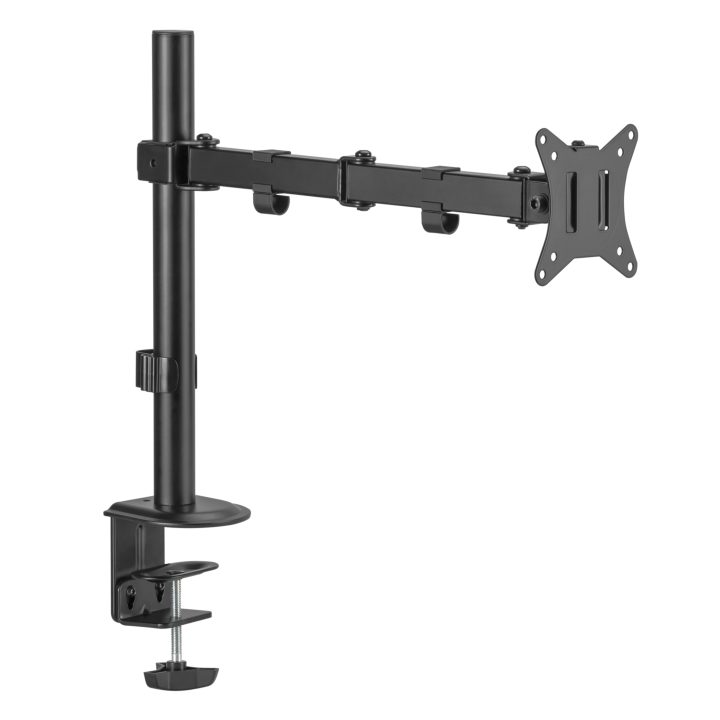 iggual SPM01 Suporte de secretária com pinça para 1 monitor 17"-32"