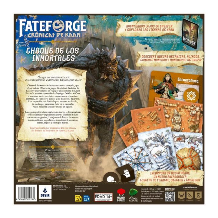 Devir Expansion Fateforge: Crónicas de Kaan Choque dos Imortais…