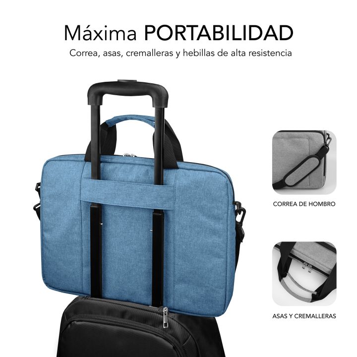 Subblim air padding laptop bag 15.6 inch blue (SUBLB-4APLB11)