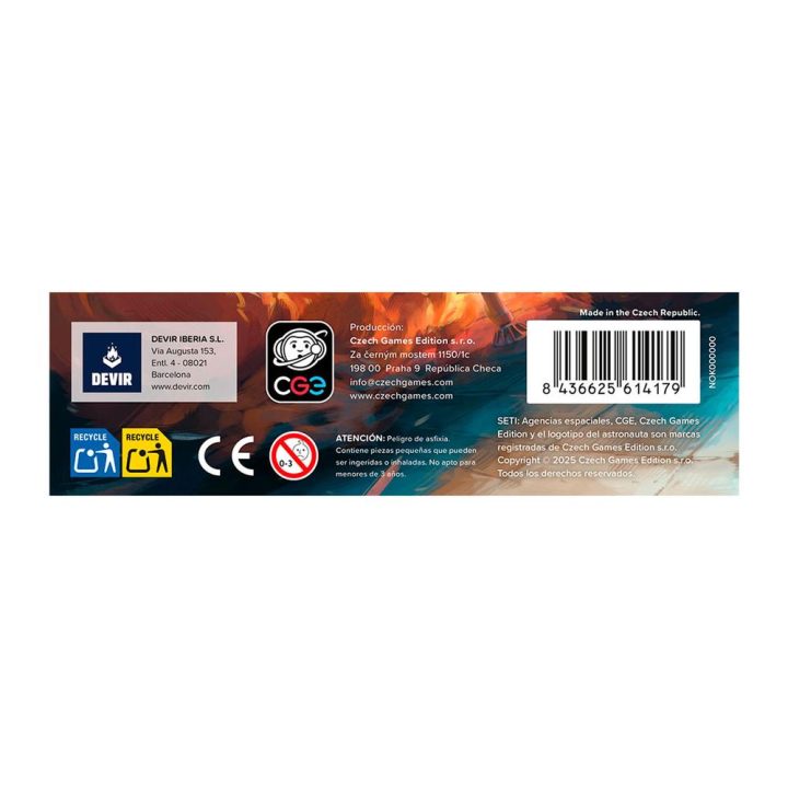 Devir Board Game Expansion seti: Space Agencies (BGSETAESP)