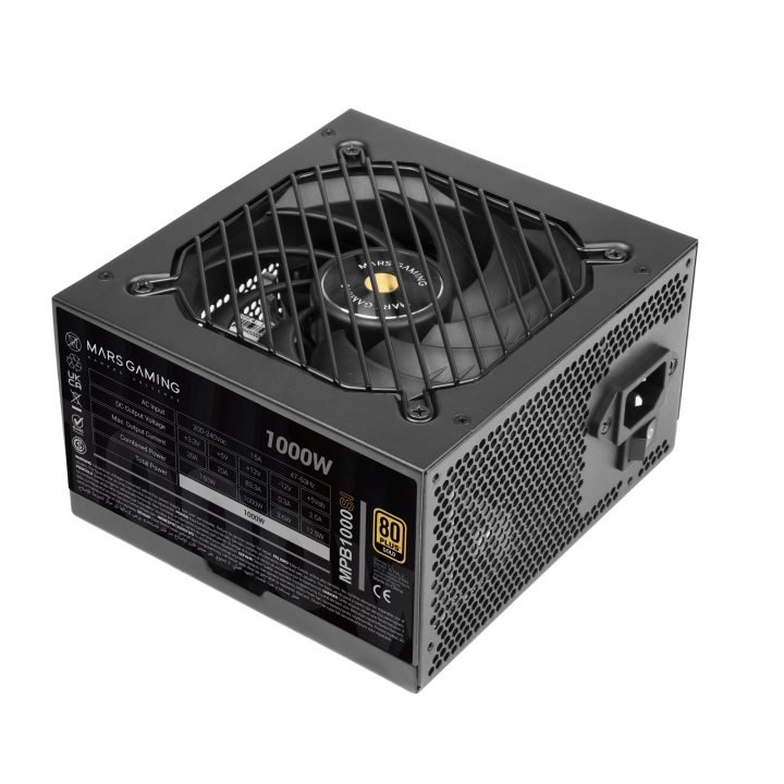 Mars Gaming MPB1000SI Power Supply Unit 1000 W 24-pin ATX ATX Black