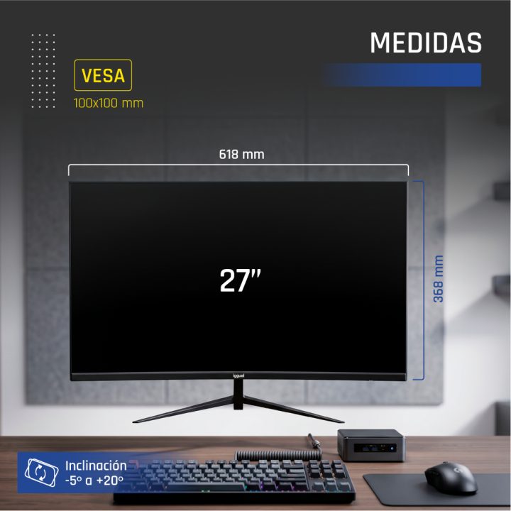 iggual IGG320914 27" Full HD 120 Hz IPS