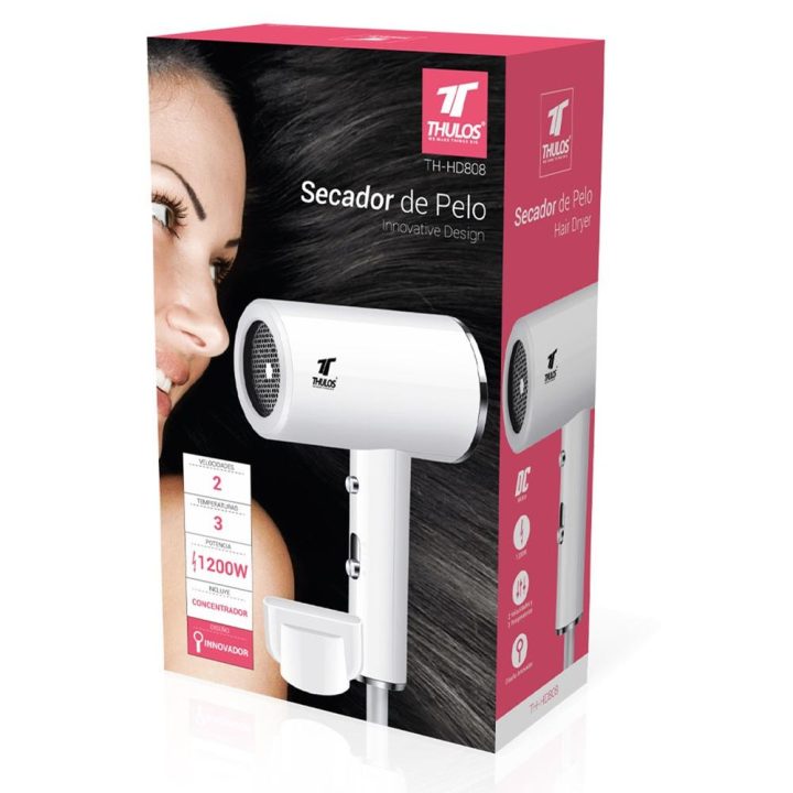 Secador de cabelo Thulos th-HD808 1200W