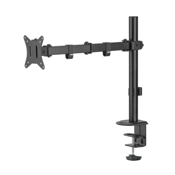 iggual SPM01 Suporte de secretária com pinça para 1 monitor 17"-32"