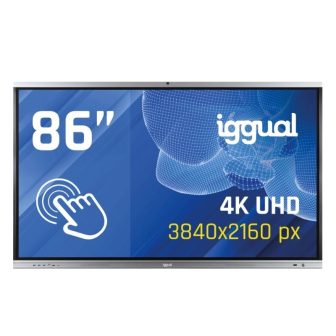 iggual 4K Interactive Display ORCHID 86" Webcam