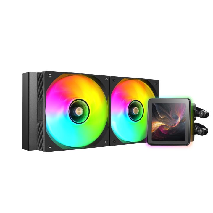 Mars Gaming ML-VISIONPRO240 CPU All-in-One Liquid Cooler 12 cm Black…