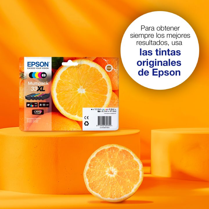 Epson Oranges Cyan Ink 33 Claria Premium Oranges